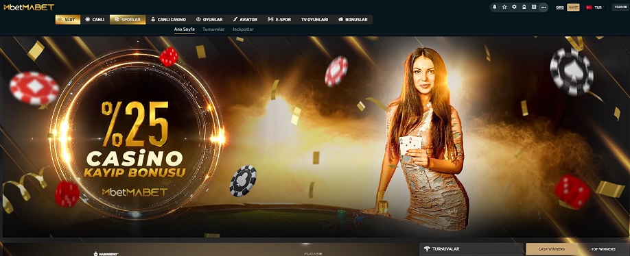 Betmabet sitesine yatırım yaptığınız zaman bonus şölenine katılabiliyorsunuz. Eşsiz bonuslar ve etkinlikler için takipte kalın.