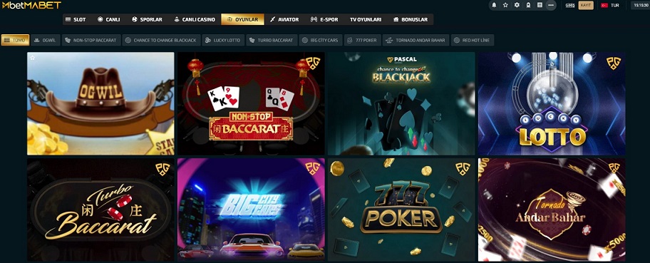 Betmabet poker oyunları, 3d Slot ve daha fazlası için siteye üye olmanız yeterlidir.